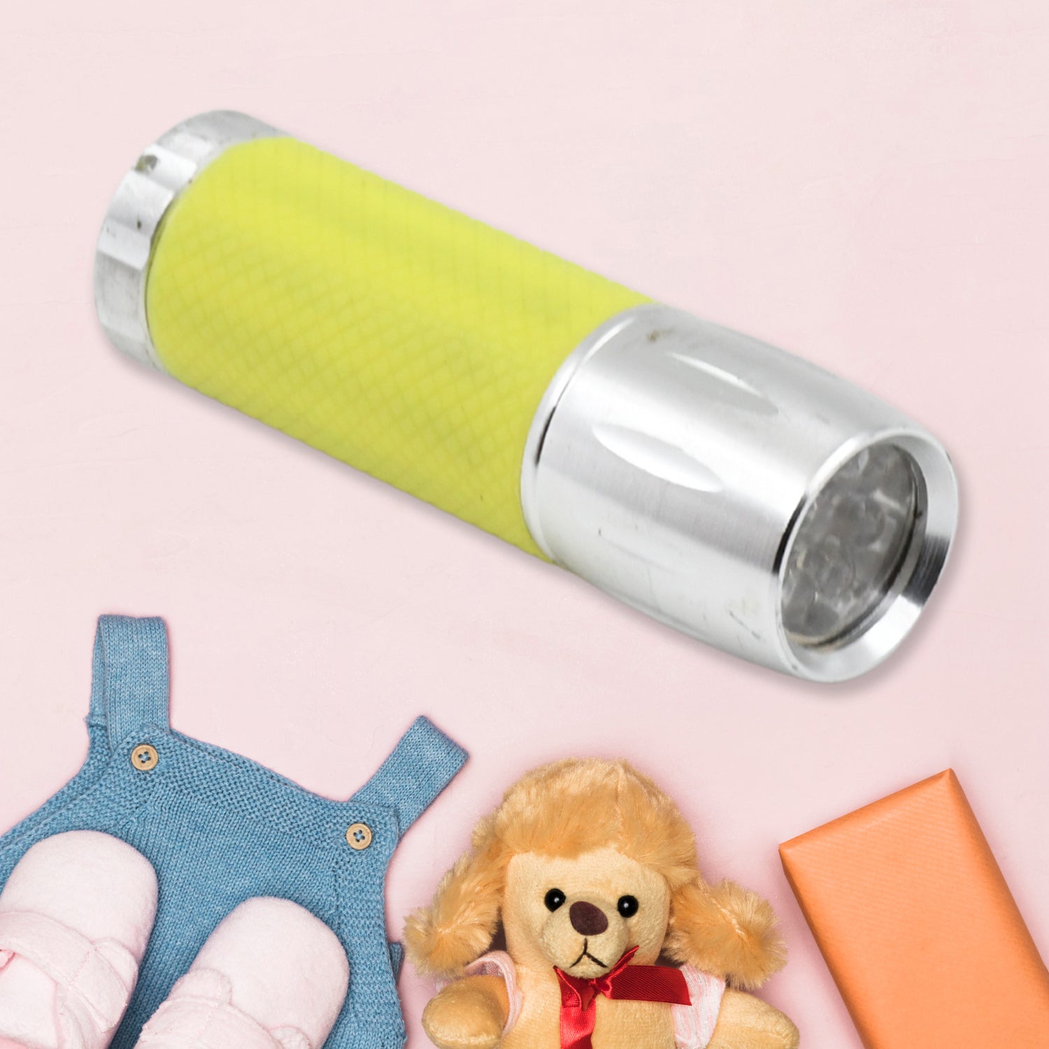 Portable Mini Torch / Flashlight 9 LED Powerful High Lumens Pen Light Easy To Carry, Portable Pocket Compact Torch for Emergency 3 Battery operated (Battery not included / 1 pc) Portable Mini Torch / Flashlight 9 LED Powerful High Lumens Pen Light Easy To Carry, Portable Pocket Compact Torch for Emergency 3 Battery operated (Battery not included / 1 pc)